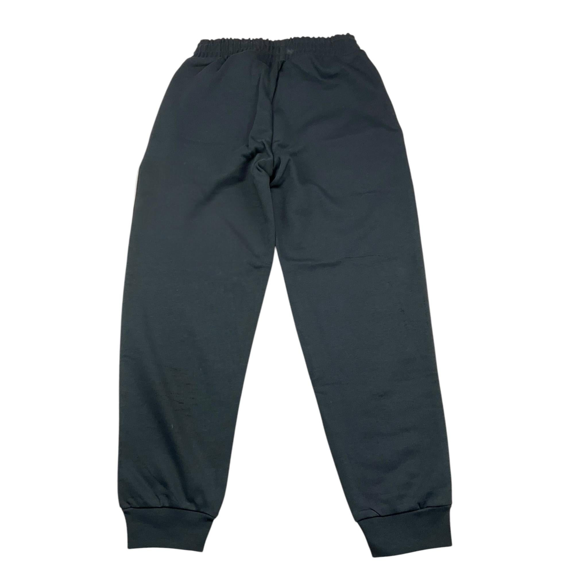 ICEBERG pantalone tuta tinta unita con stampa Nero per Bambino PFICE5316J NERO ICEBERG