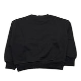 ICEBERG felpa chiusa girocollo tinta unita con brillantini Nero per Bambina MFICE5357J NERO ICEBERG