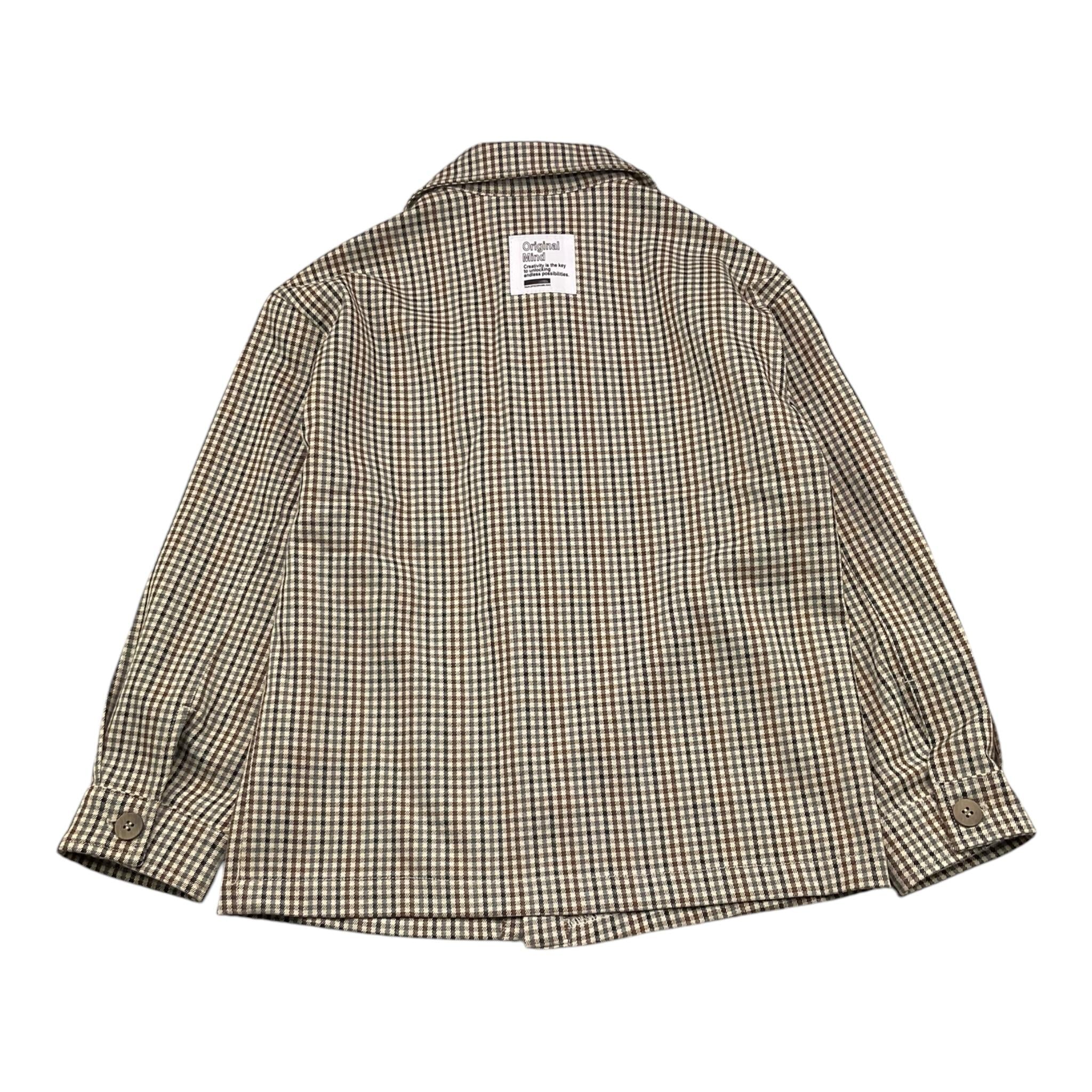 PAOLO PECORA camicia tinta unita con microfantasia Beige per Bambino PP4148 BEIGE PAOLO PECORA