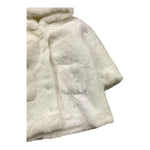 EMC pelliccia tinta unita con cappuccio Bianco per Neonata AV1211 BIANCO EMC