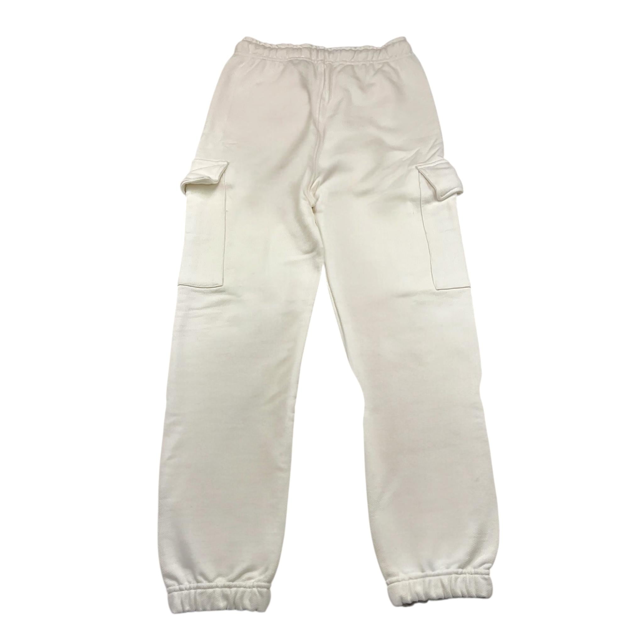 MCU pantalone tuta tinta unita con stampa Bianco per Bambina MCUK6003 BIANCO MCU