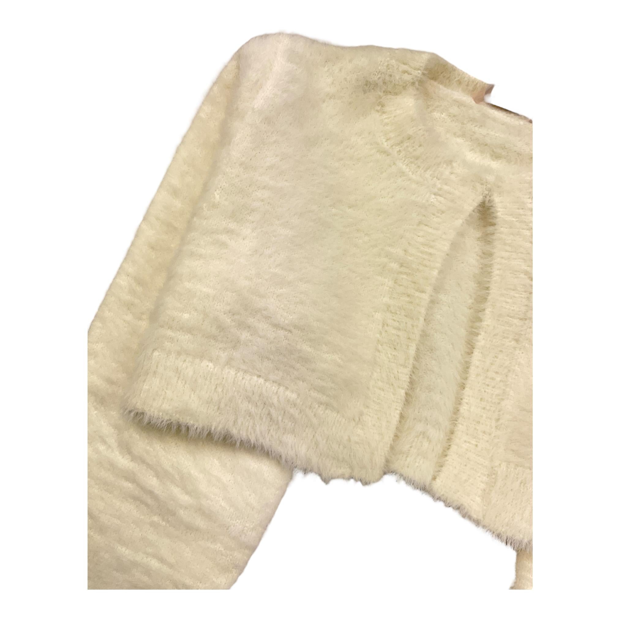 LIU JO coprispalle tinta unita Panna per Bambina KF4131 PANNA LIU JO