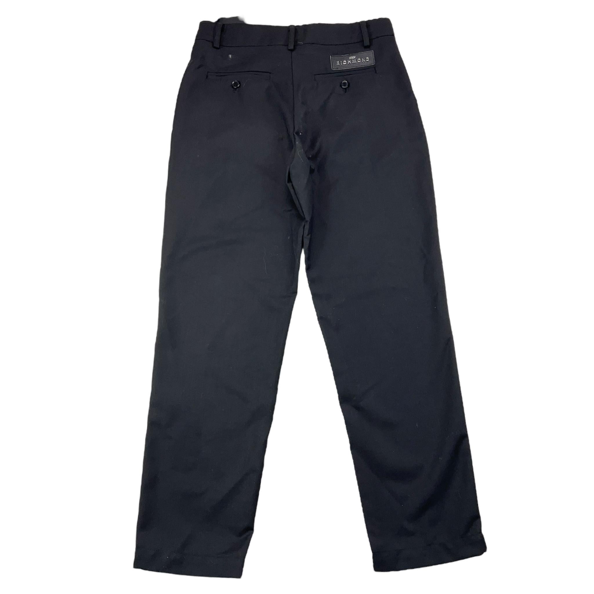 JOHN RICHMOND pantalone tinta unita con girovita regolabile Nero per Bambino RBA25132PA NERO JOHN RICHMOND