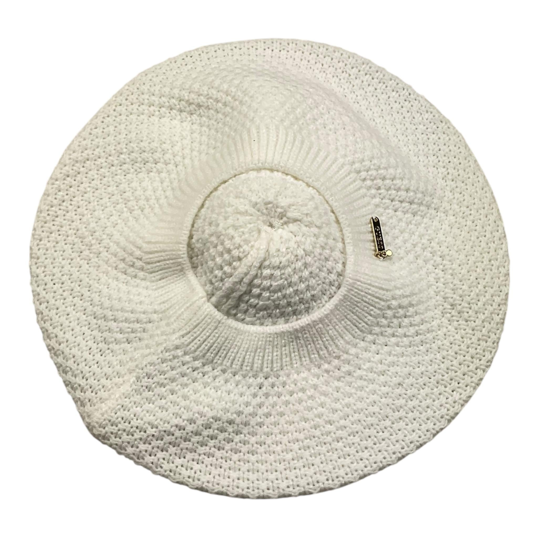 GUESS cappello tinta unita con pon pon Bianco per Bambina J3BZ08Z2QP0 BIANCO GUESS
