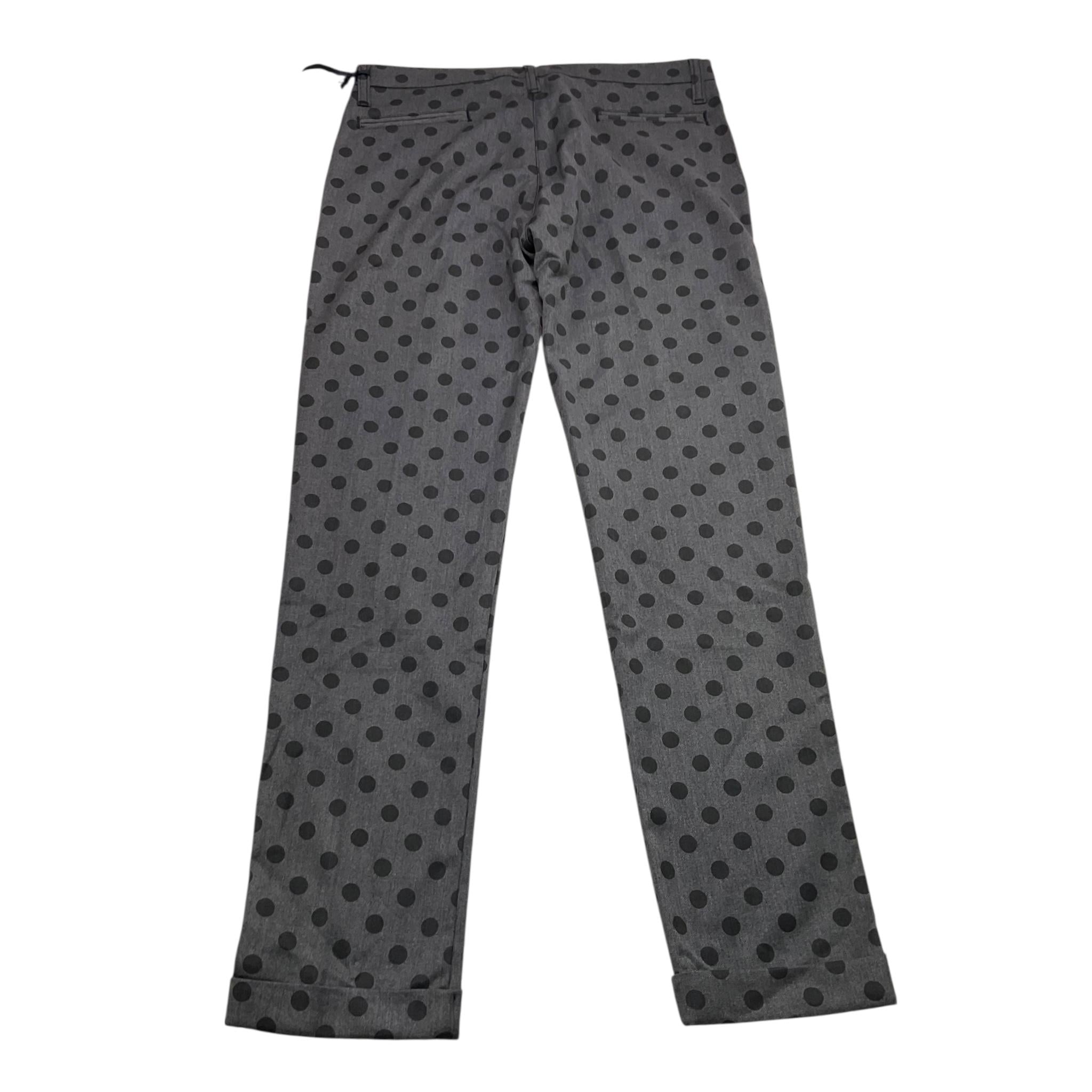 NEILL KATTER pantalone tinta unita con girovita regolabile e fantasia a pois Grigio per Bambino PAN0667 GRIGIO NEILL KATTER