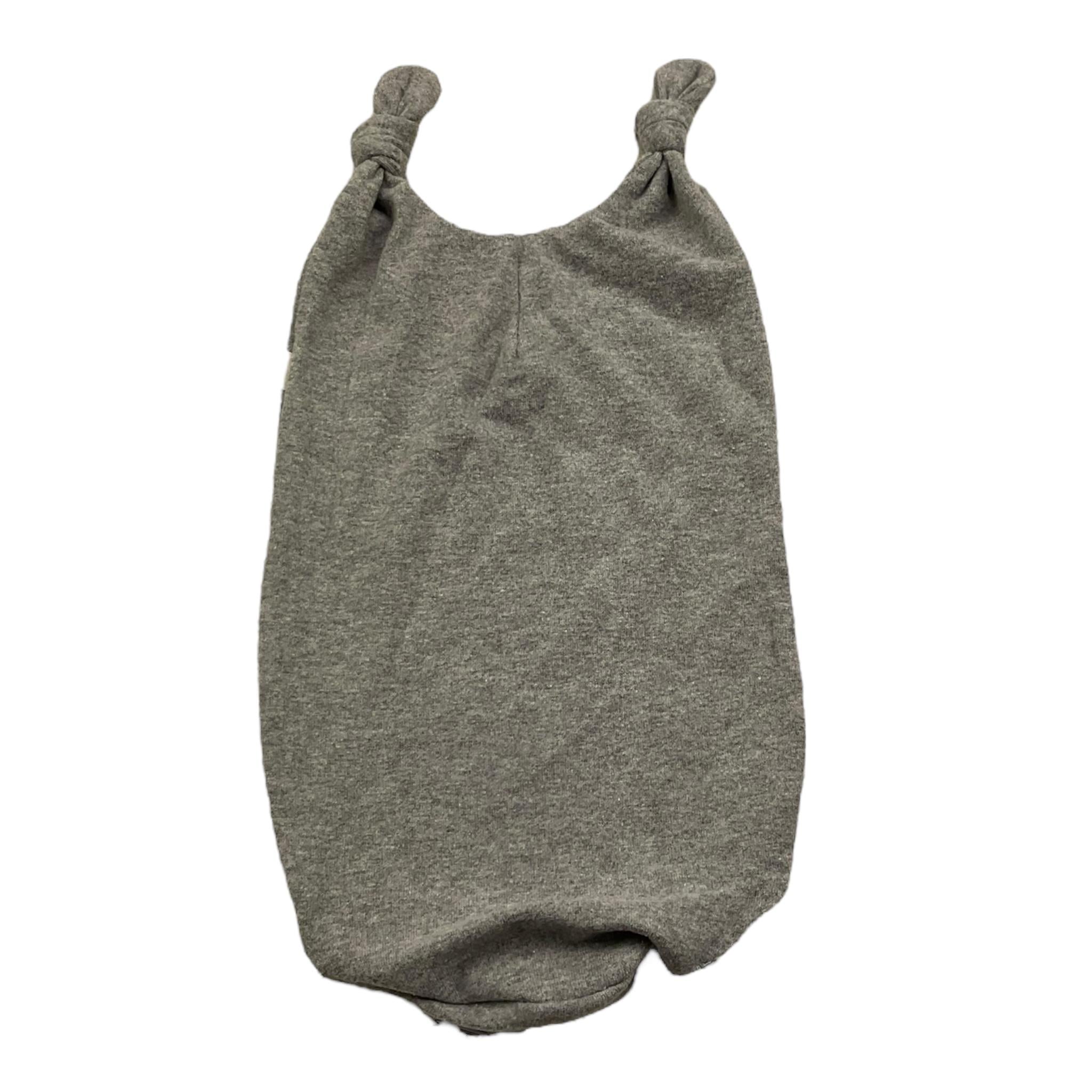 PETIT INDI cappello tinta unita Grigio per Neonato AW24A9703 GRIGIO PETIT INDI