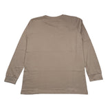 CESARE PACIOTTI shirt girocollo tinta unita con stampa Fango per Bambino TSP5311J FANGO CESARE PACIOTTI
