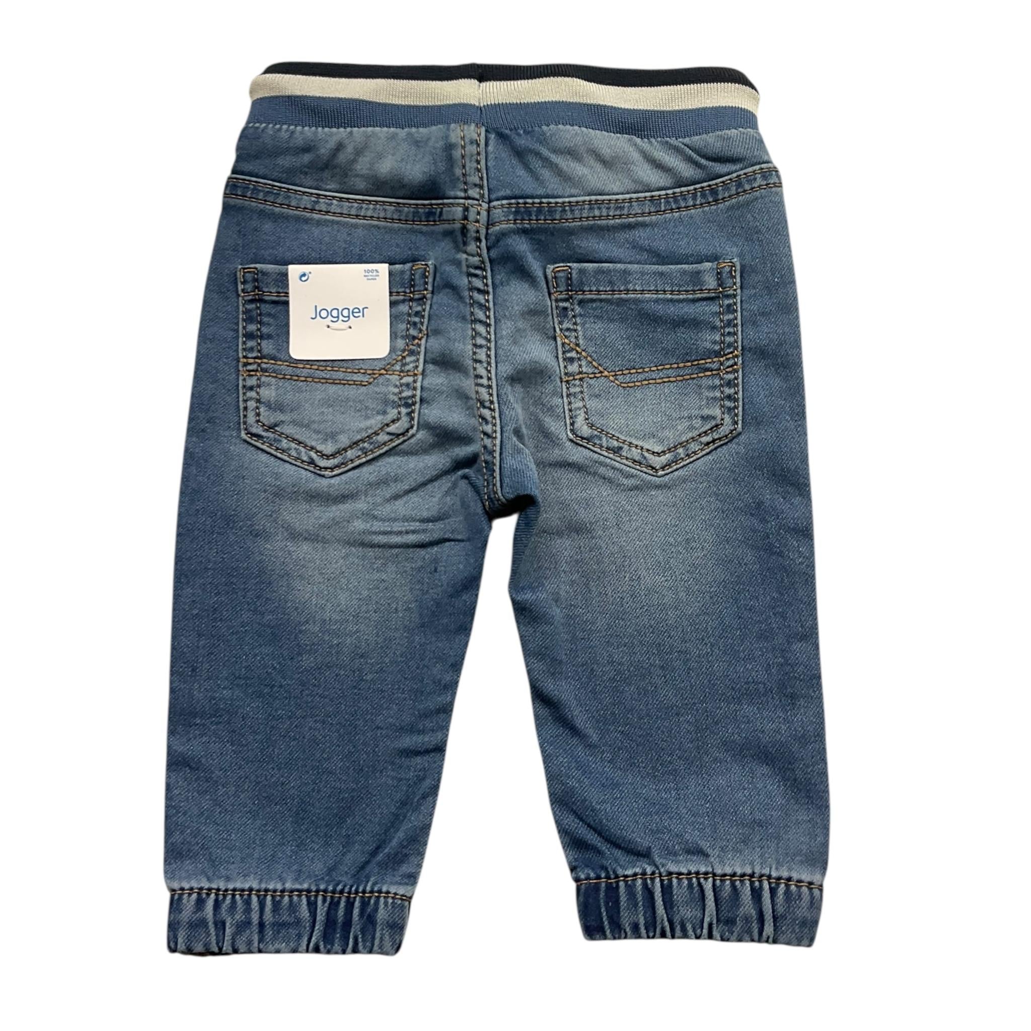 MAYORAL jeans elasticizzato tinta unita con elastico in vita Blu per Neonato 2534X BLU MAYORAL