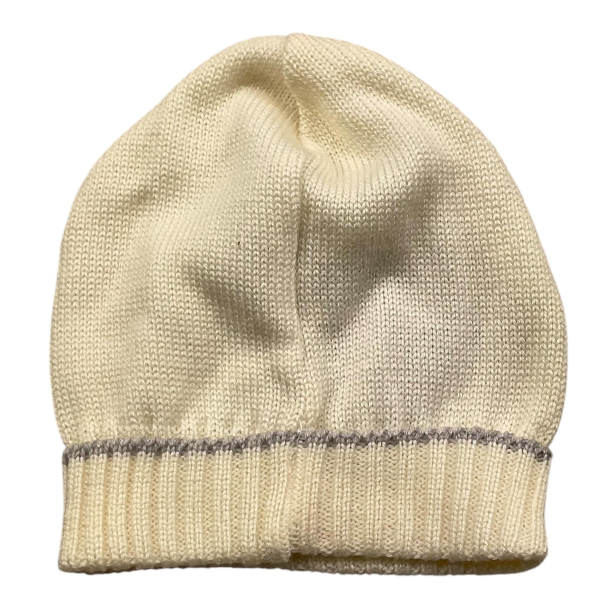 LOVE IN KYO' cappello tinta unita con ricamo stella Panna per Neonato A16212 PANNA LOVE IN KYO'