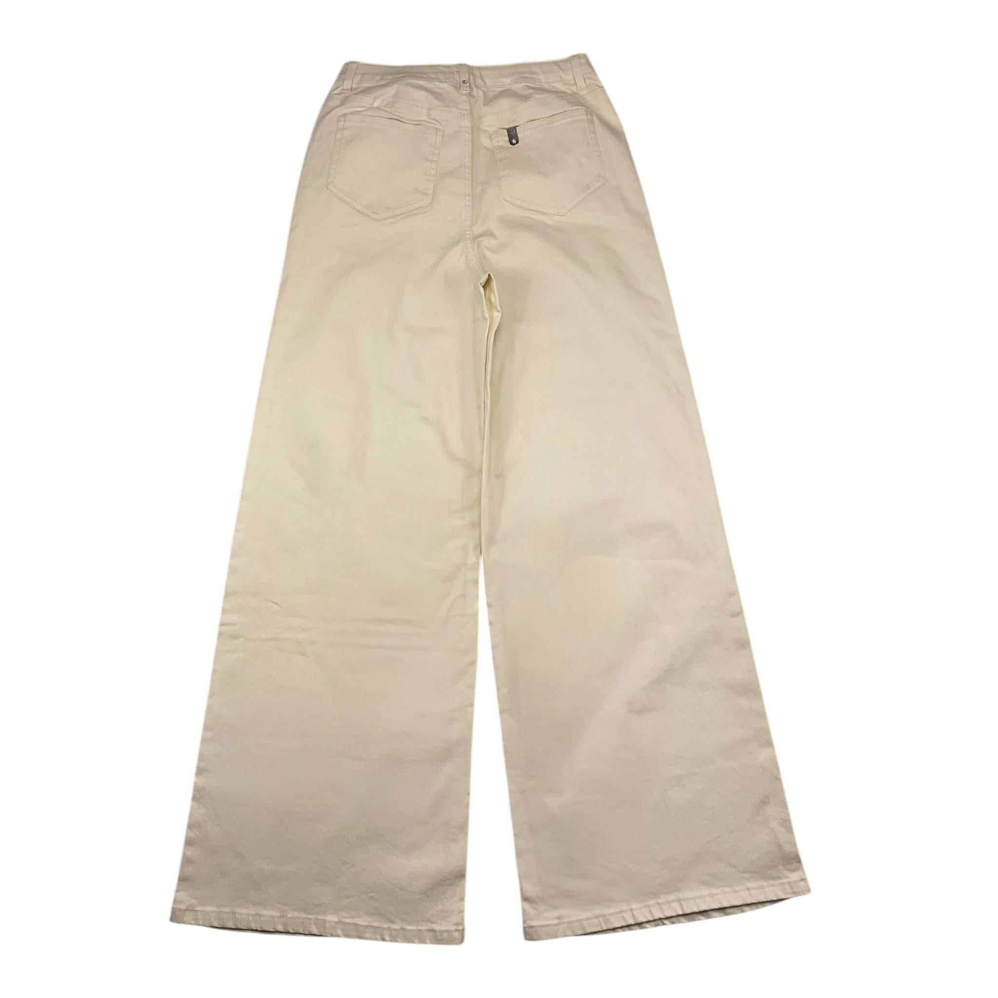 LIU JO pantalone tinta unita modello palazzo Panna per Bambina GF4192 PANNA LIU JO