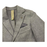 NUPKEET giacca tinta unita con bottoni in contrasto Grigio per Bambino 34NK560 GRIGIO NUPKEET
