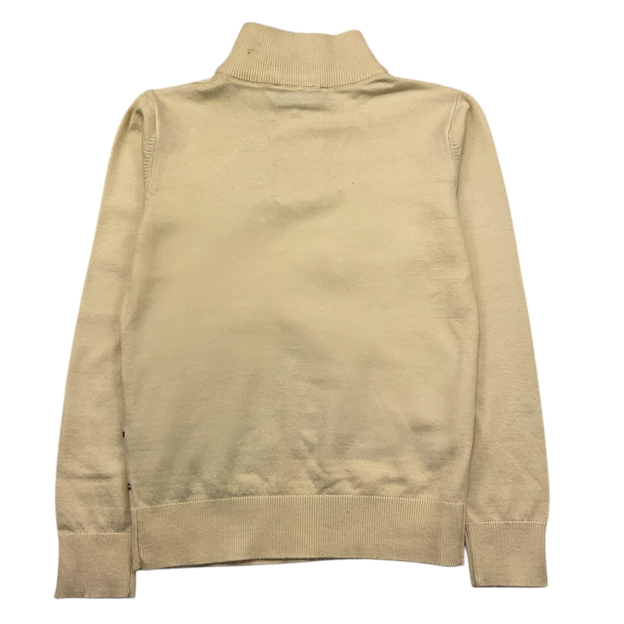 TRUSSARDI maglia mezzo collo tinta unita Panna per Bambino TBA25042LU PANNA TRUSSARDI