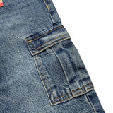 LEVI'S jeans tinta unita modello palazzo Blu per Bambina 4EK991X BLU LEVI'S