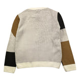SIVIGLIA maglia tricolore girocollo con fantasia Bianco per Bambino SVJSW16067 BIANCO SIVIGLIA
