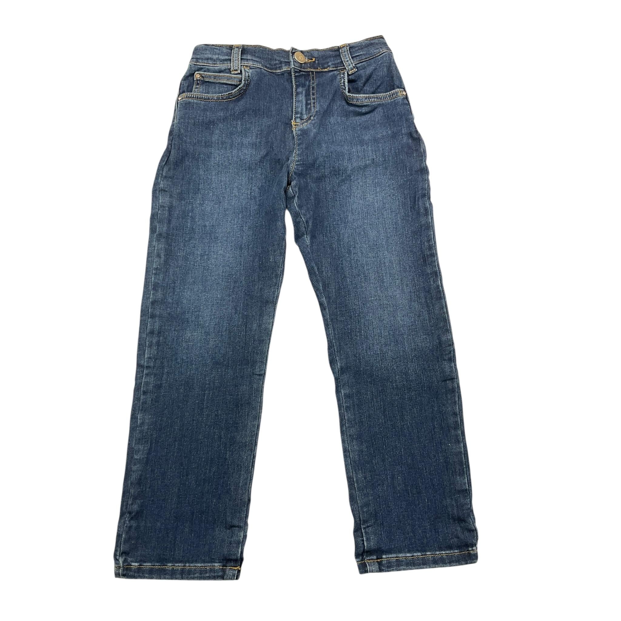 LIU JO jeans tinta unita con girovita regolabile Blu per Bambina KF4132JX BLU LIU JO