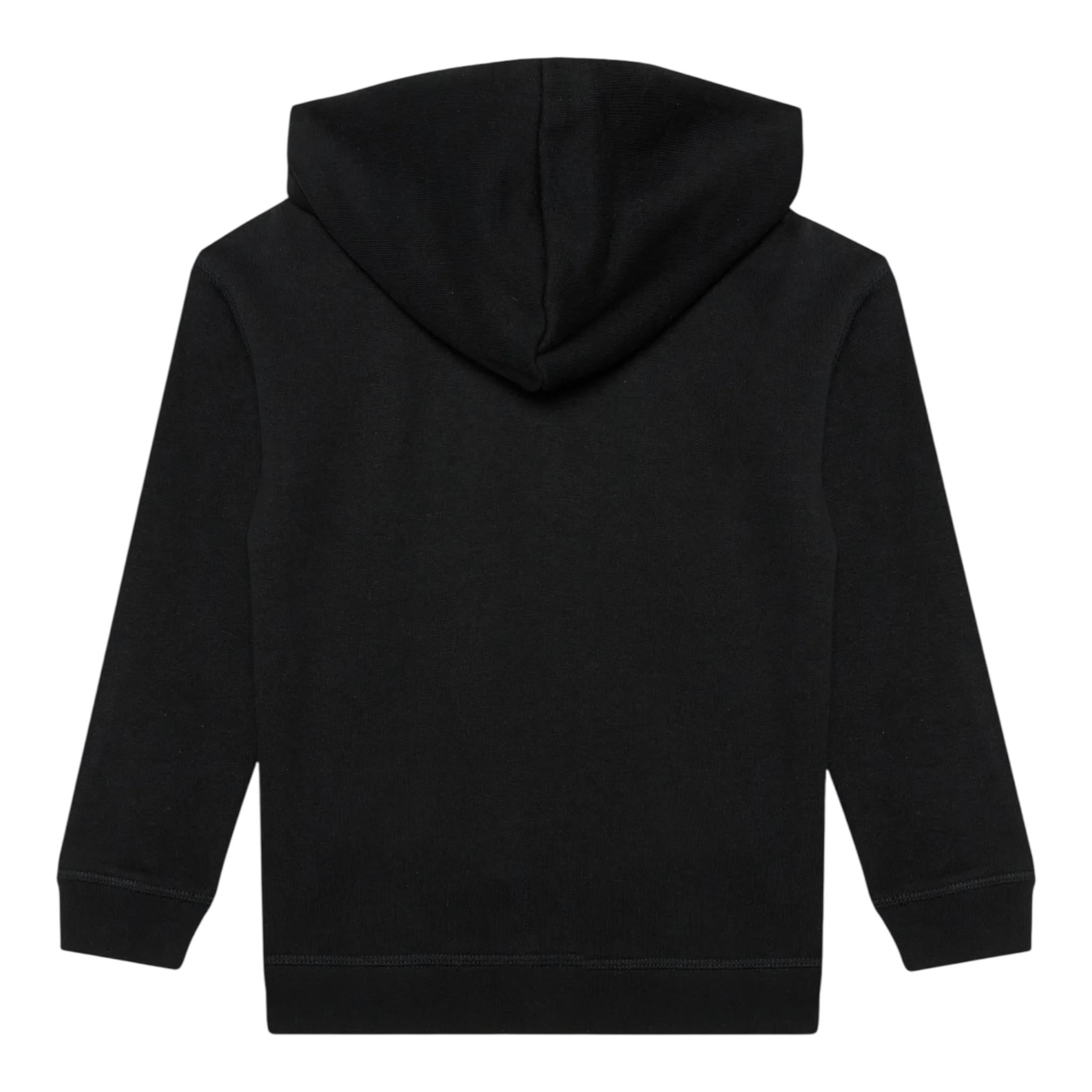 GUESS felpa con zip e cappuccio tinta unita Nero per Bambino L2YQ44KAIJ1 NERO GUESS
