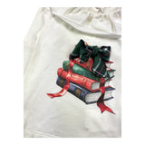 LE BEBE' shirt tinta unita con colletto e stampa in contrasto Panna per Neonata LBG6158 PANNA LE BEBE'
