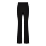 HATE LOVE pantalone modello a zampa tinta unita Nero per Bambina OJPT00487 NERO HATE LOVE