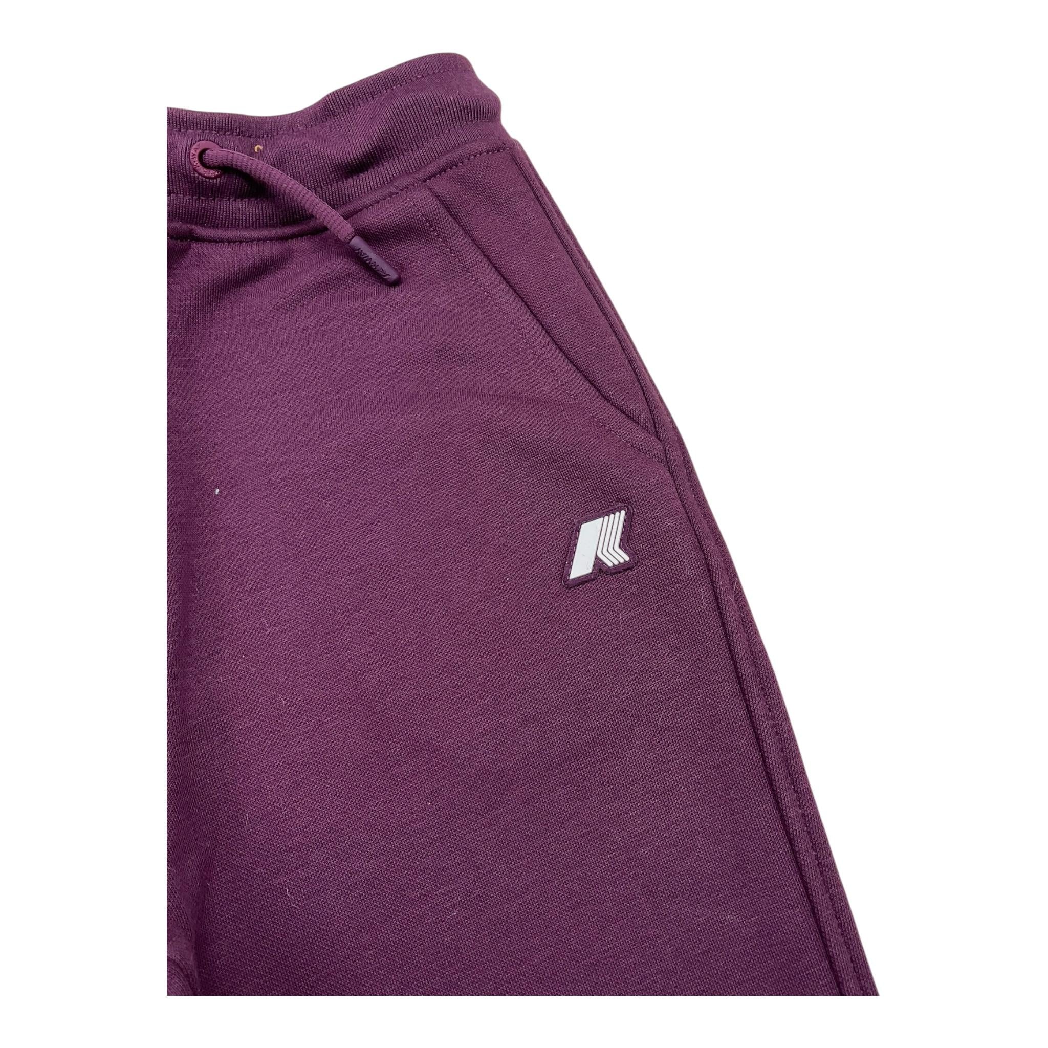 K-WAY pantalone modello tuta a zampa tinta unita Viola per Bambina K3131PWX VIOLA K-WAY