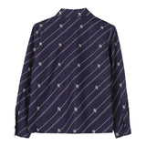 ELISABETTA FRANCHI camicia manica lunga tinta unita con logo Blu per Bambina EGCA035J BLU ELISABETTA FRANCHI