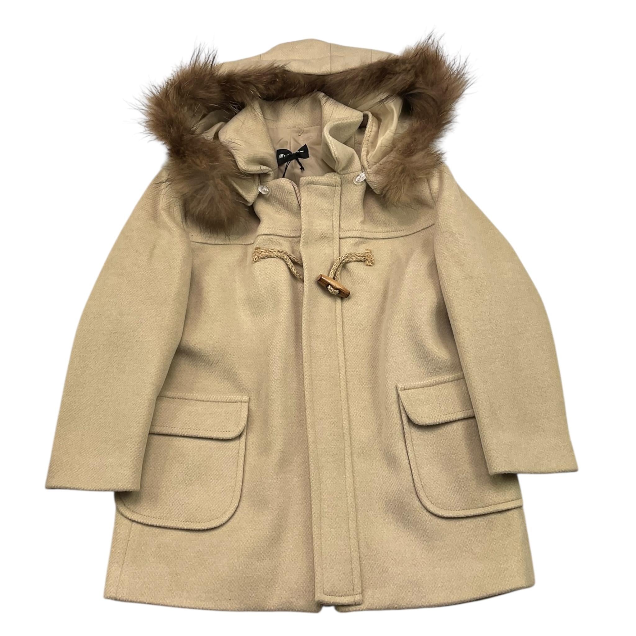 NEVER TOO cappotto tinta unita con cappuccio Beige per Neonato NT2180N BEIGE NEVER TOO