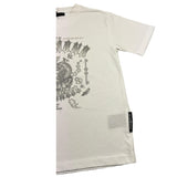 JOHN RICHMOND t-shirt girocollo tinta unita cn stampa in contrasto Bianco per Bambino RBA25026TS BIANCO JOHN RICHMOND