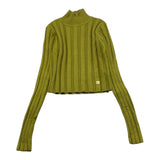 MANILA GRACE maglia collo alto tinta unita Verde per Bambina MFJF24M174 VERDE MANILA GRACE