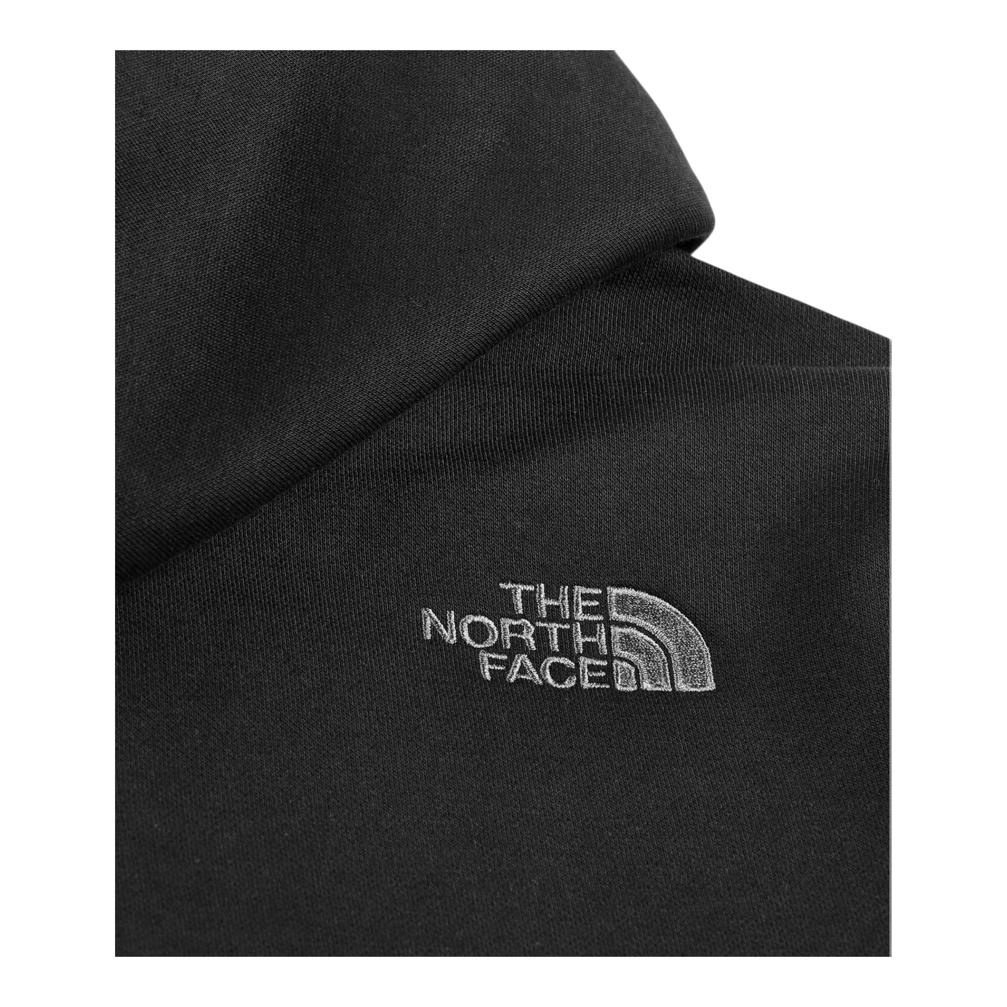 THE NORTH FACE felpa chiusa con cappuccio tinta unita con logo Nero per Bambino NF0A89HHJKE NERO THE NORTH FACE