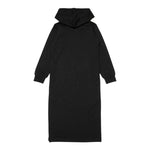 DIESEL abito in felpa tinta unita con cappuccio Nero per Bambina J02012 NERO DIESEL