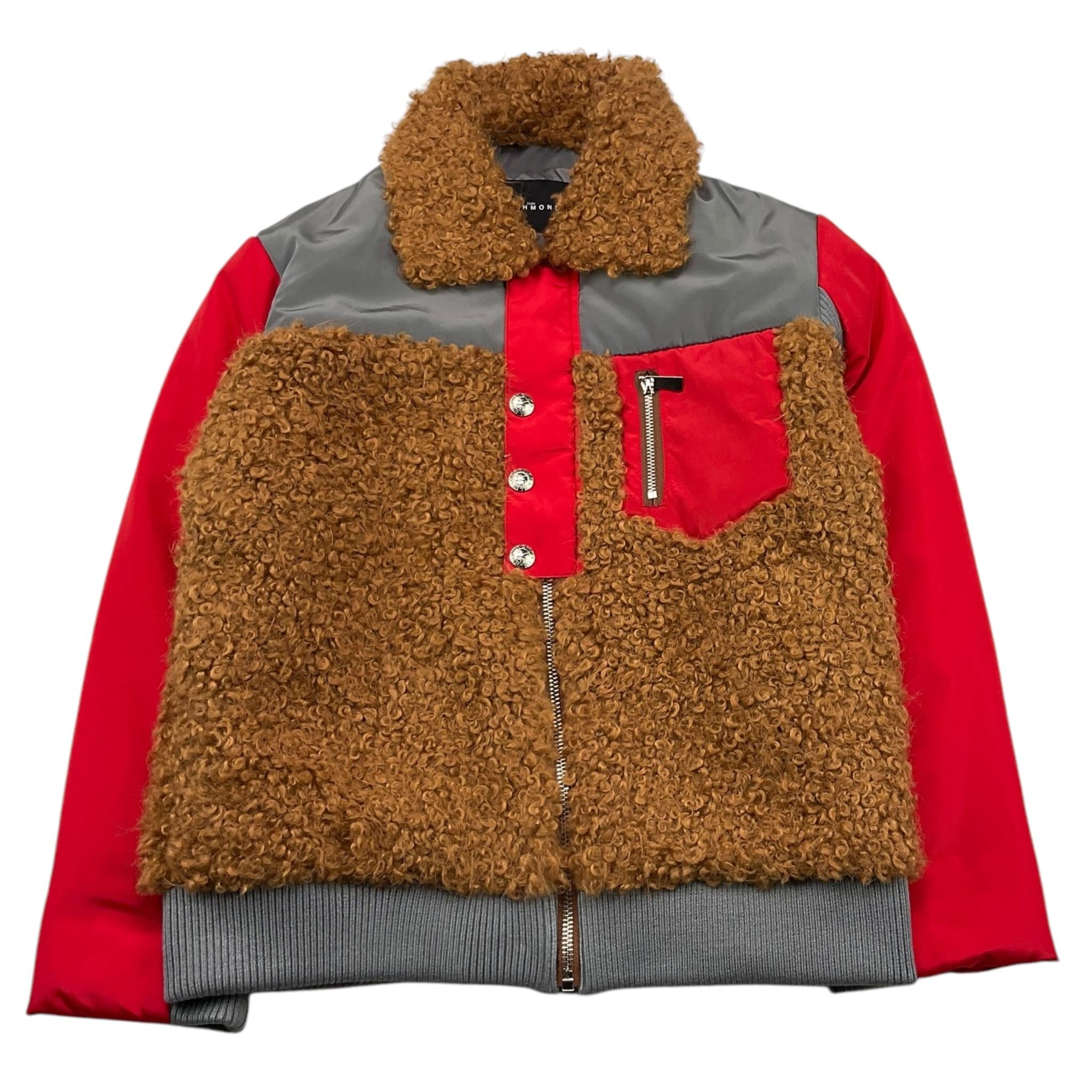 JOHN RICHMOND giubbino teddy tinta unita con maniche in contrast Cammello per Bambino RBA25151GB CAMMELLO JOHN RICHMOND