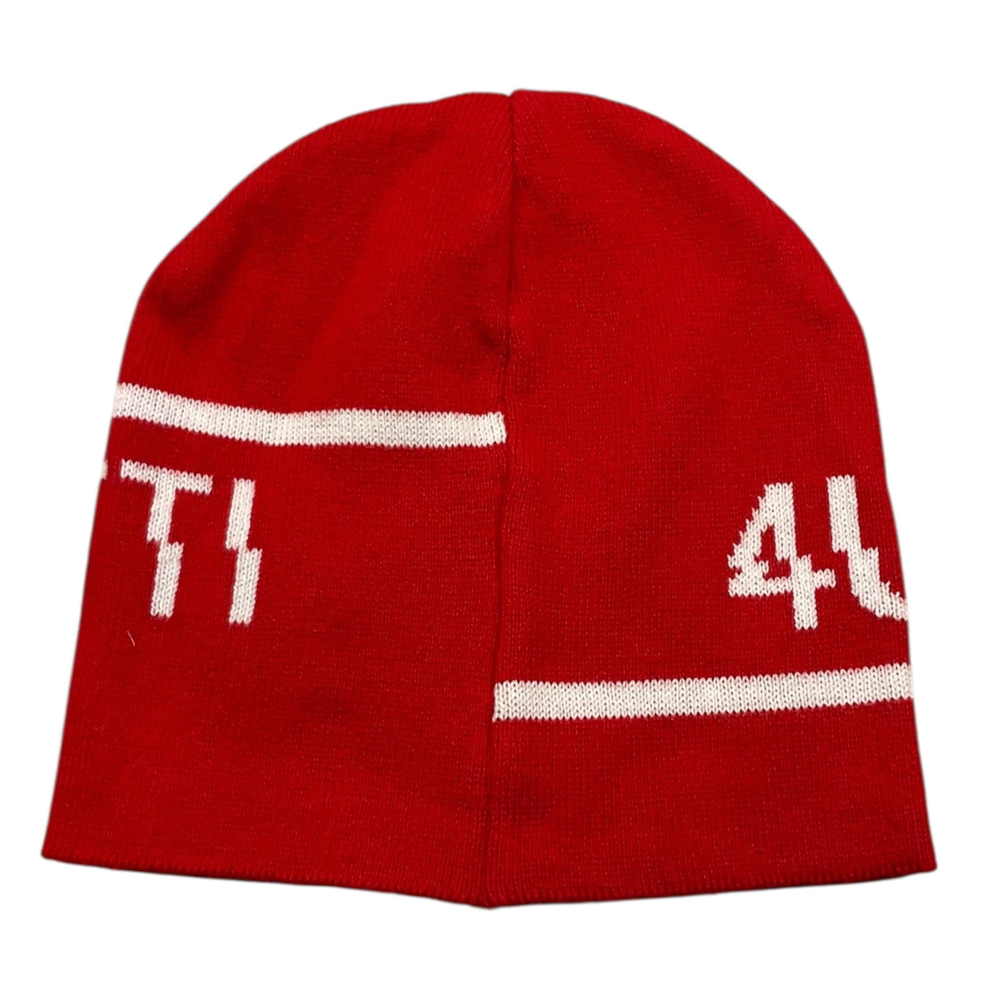CESARE PACIOTTI cappello tinta unita con logo Rosso per Neonato CAP2321BN ROSSO CESARE PACIOTTI