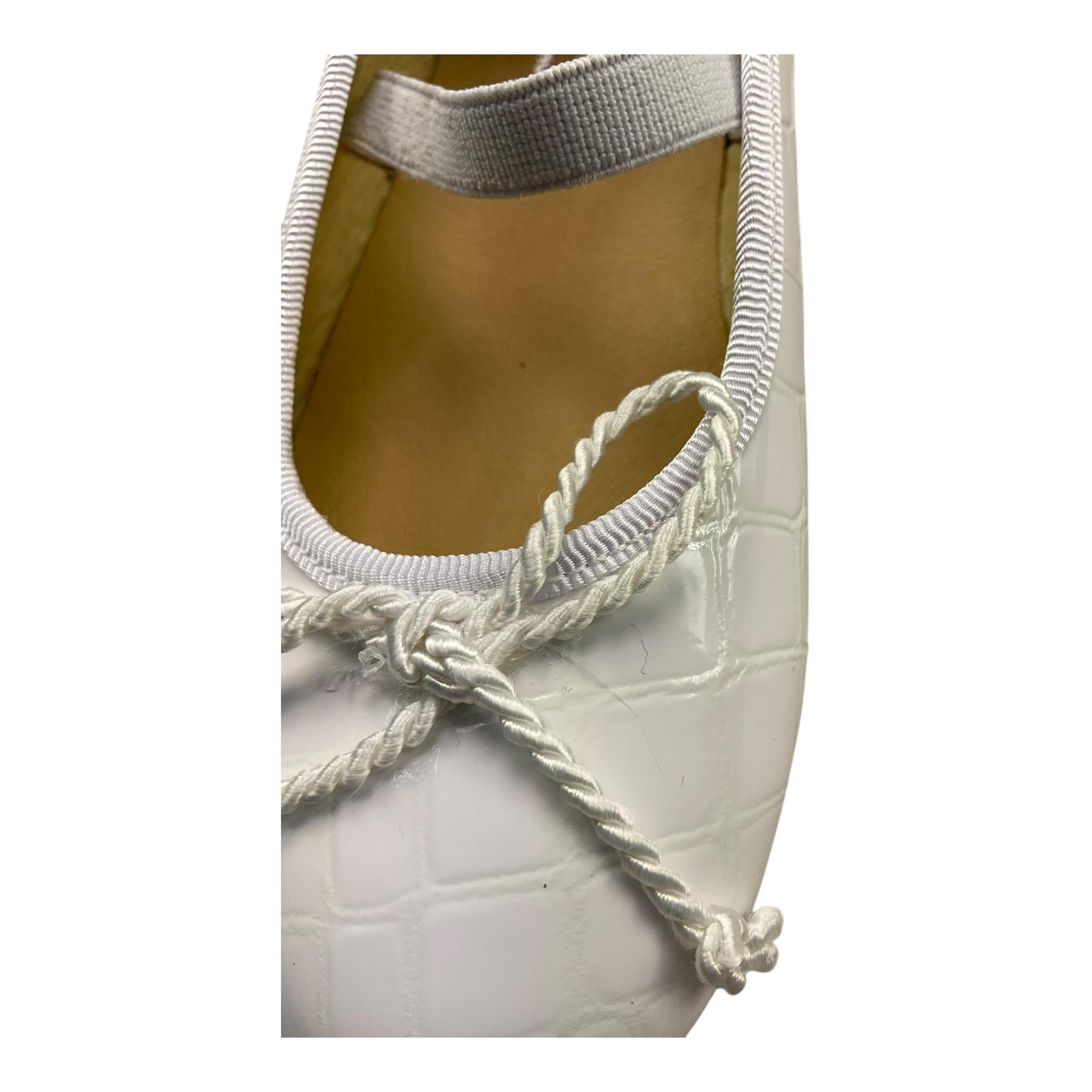 PANYNO ballerina tinta unita con applicazioni Bianco per Bambina E3008 BIANCO PANYNO