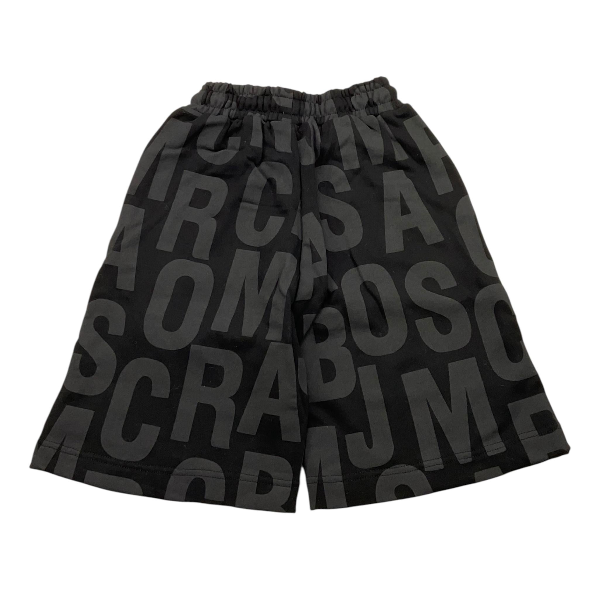MARC JACOBS bermuda tinta unita con elastico in vita Nero per Bambino W60318 NERO MARC JACOBS