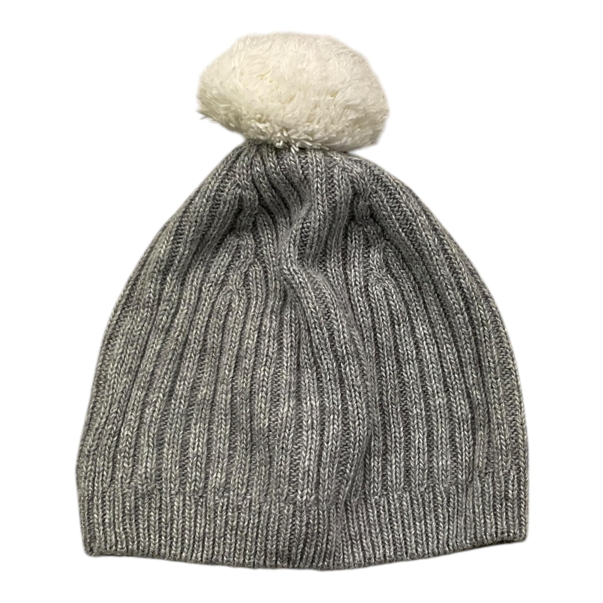 LE BEBE' cappello tinta unita con pon pon Grigio per Neonato LBB4701 GRIGIO LE BEBE'