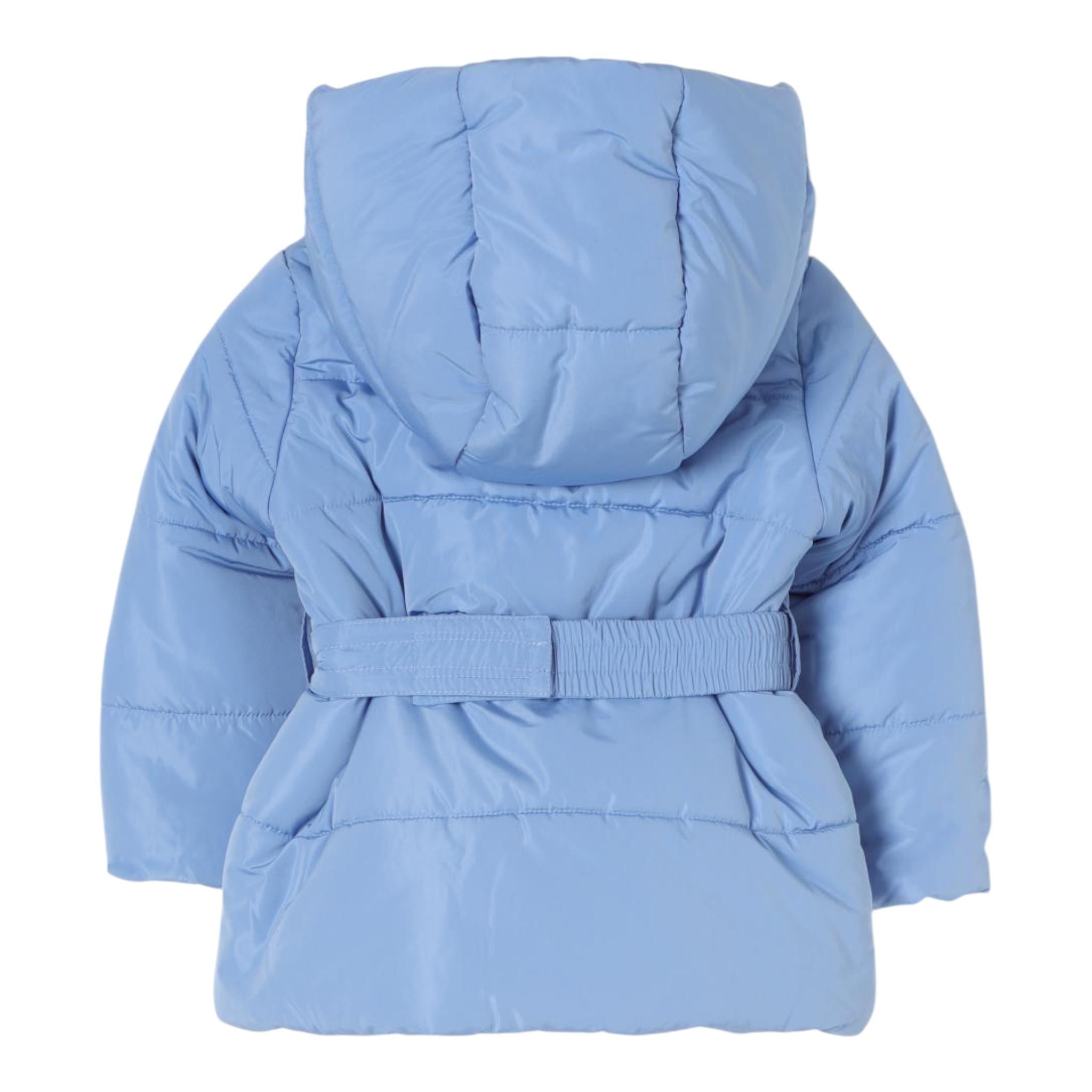 LIU JO giubbino tinta unita con cintura Azzurro per Bambina KF4004T3965 AZZURRO LIU JO