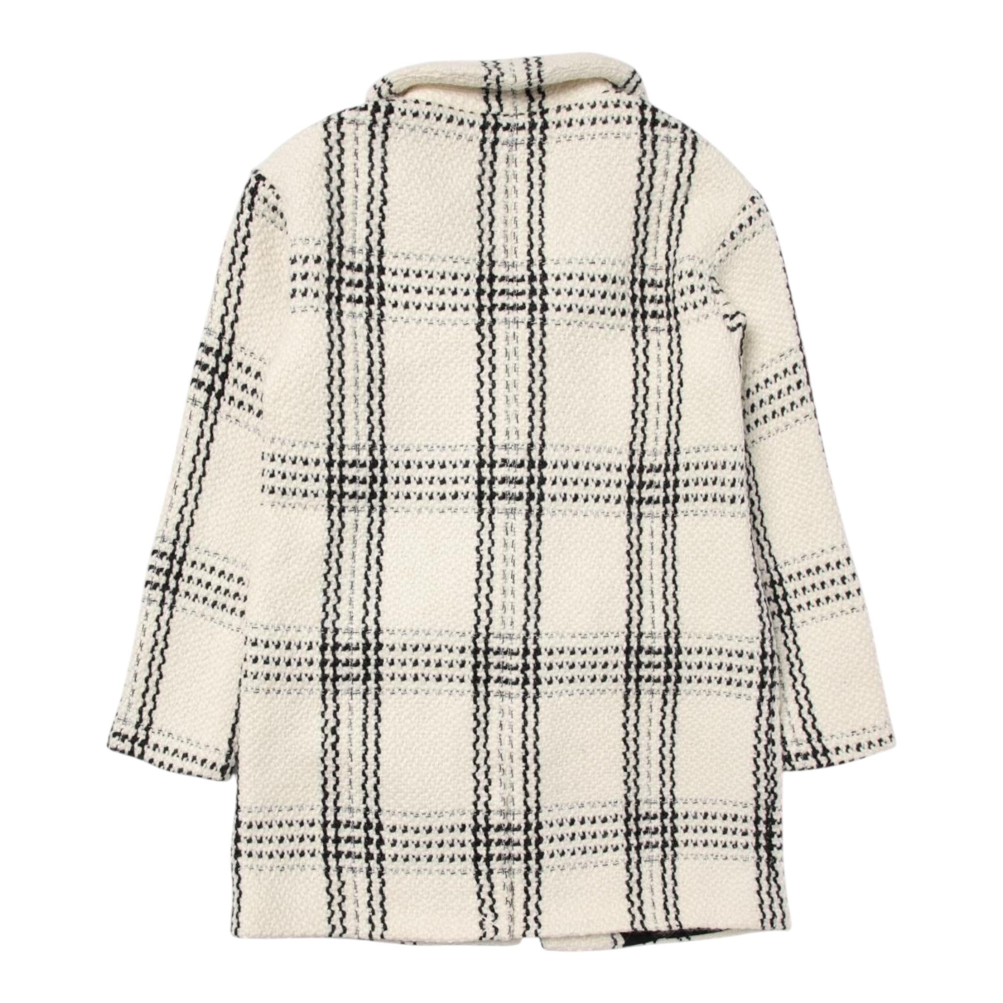 LIU JO cappotto tinta unita con bottoni e fantasia Bianco/nero per Bambina GF4043T3975X BIANCO/NERO LIU JO
