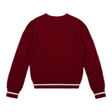 ICEBERG maglia girocollo tinta unita logata Rosso per Bambino MGICE5307J ROSSO ICEBERG