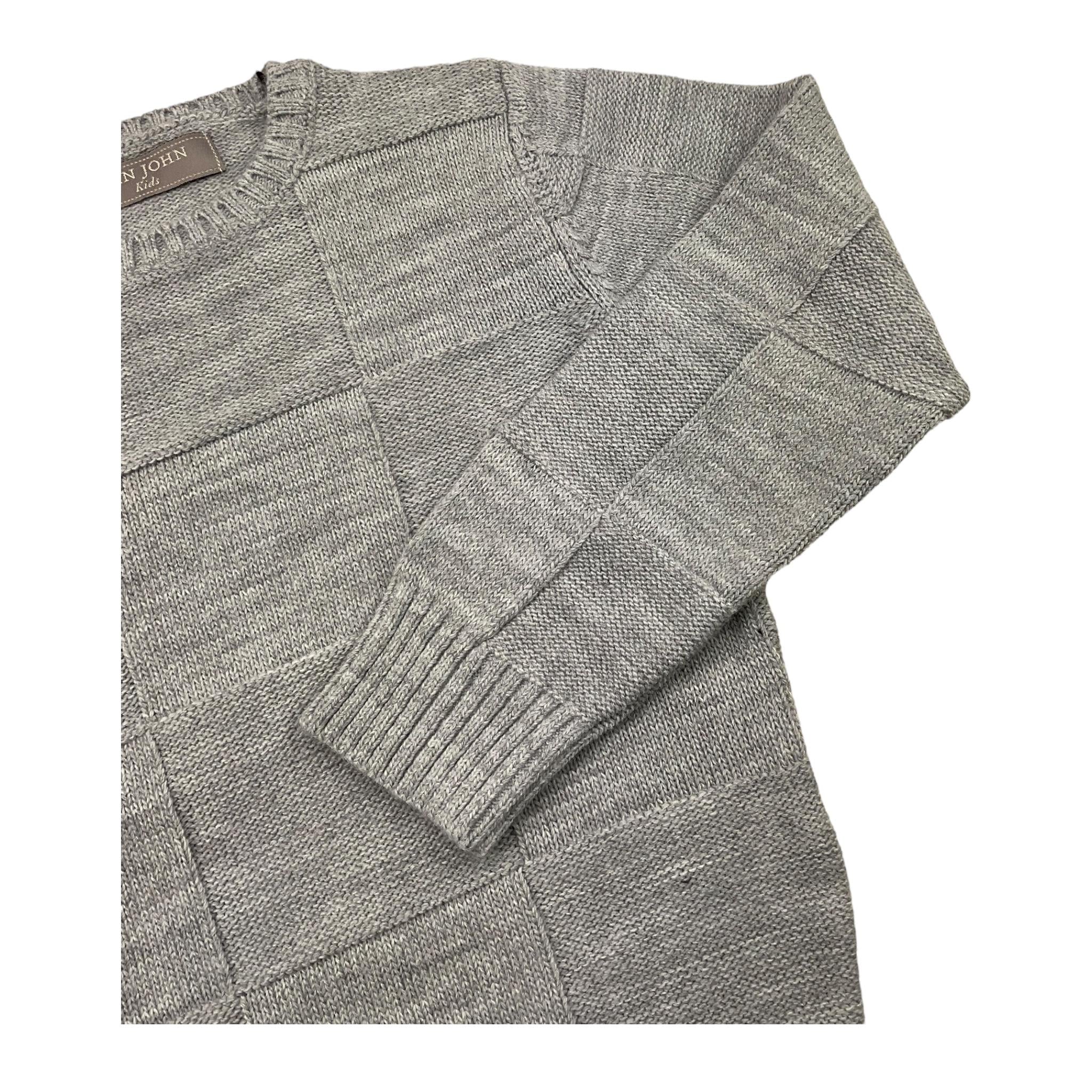 DAN JOHN maglia girocollo tinta unita Grigio per Bambino MGD5310JX GRIGIO DAN JOHN