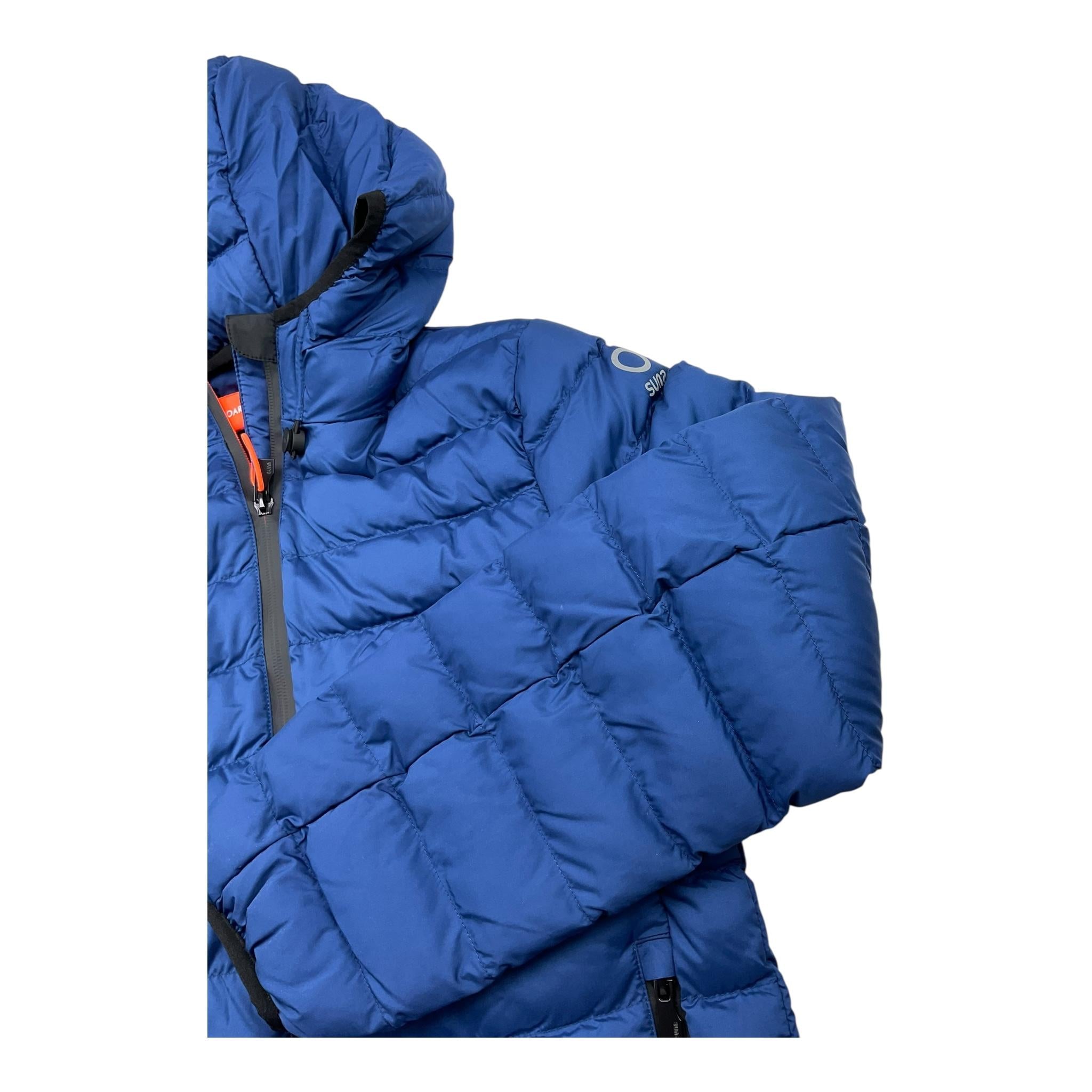 SUNS giubbino tinta unita con cappuccio Blu per Bambino GBS5304U BLU SUNS