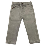 CARRE'MENT BEAU jeans tinta unita con girovita regolabile Grigio per Bambino Y04161 GRIGIO CARRE'MENT BEAU
