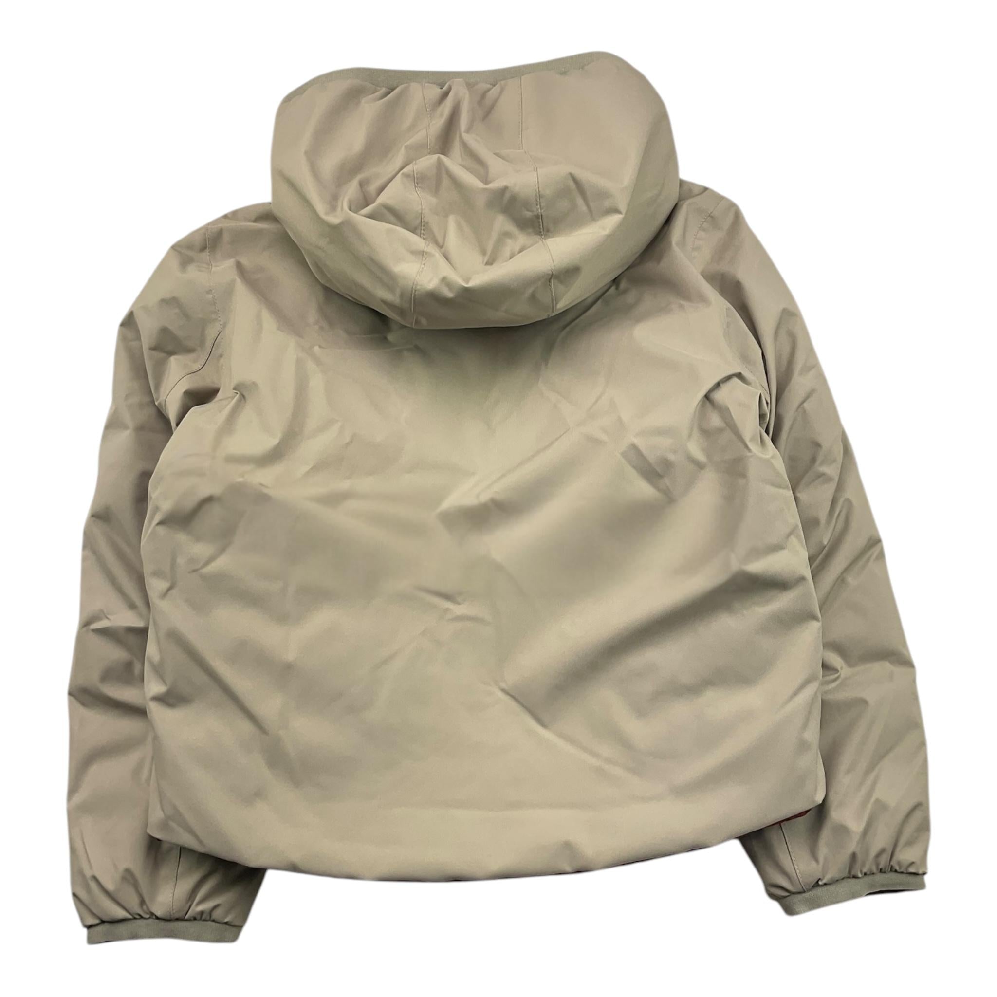 K-WAY giubbino reversibile con zip e cappuccio bicolore Rosso/beige per Bambino K5128VW ROSSO/BEIGE K-WAY