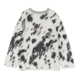STELLA McCARTNEY maglia gircollo tinta unita con fnatasia maculata Grigio per Bambina TV9A90 GRIGIO STELLA McCARTNEY