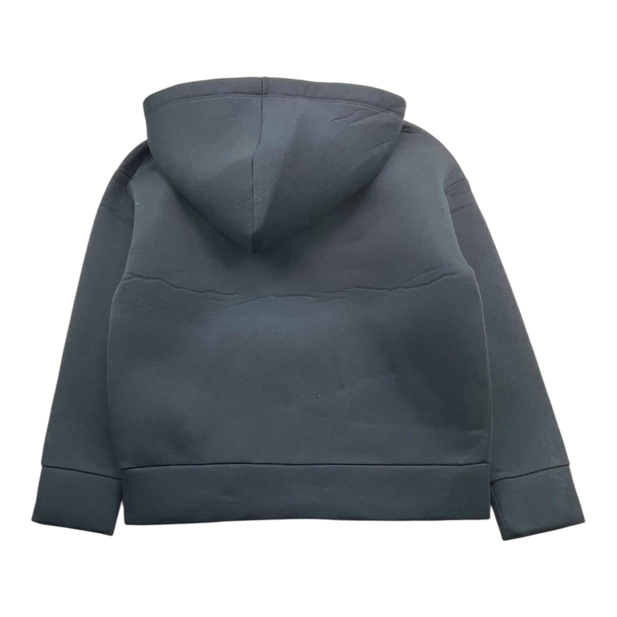 PLEASE felpa tinta unita con zip e cappuccio Nero per Bambino JB56030B66 NERO PLEASE