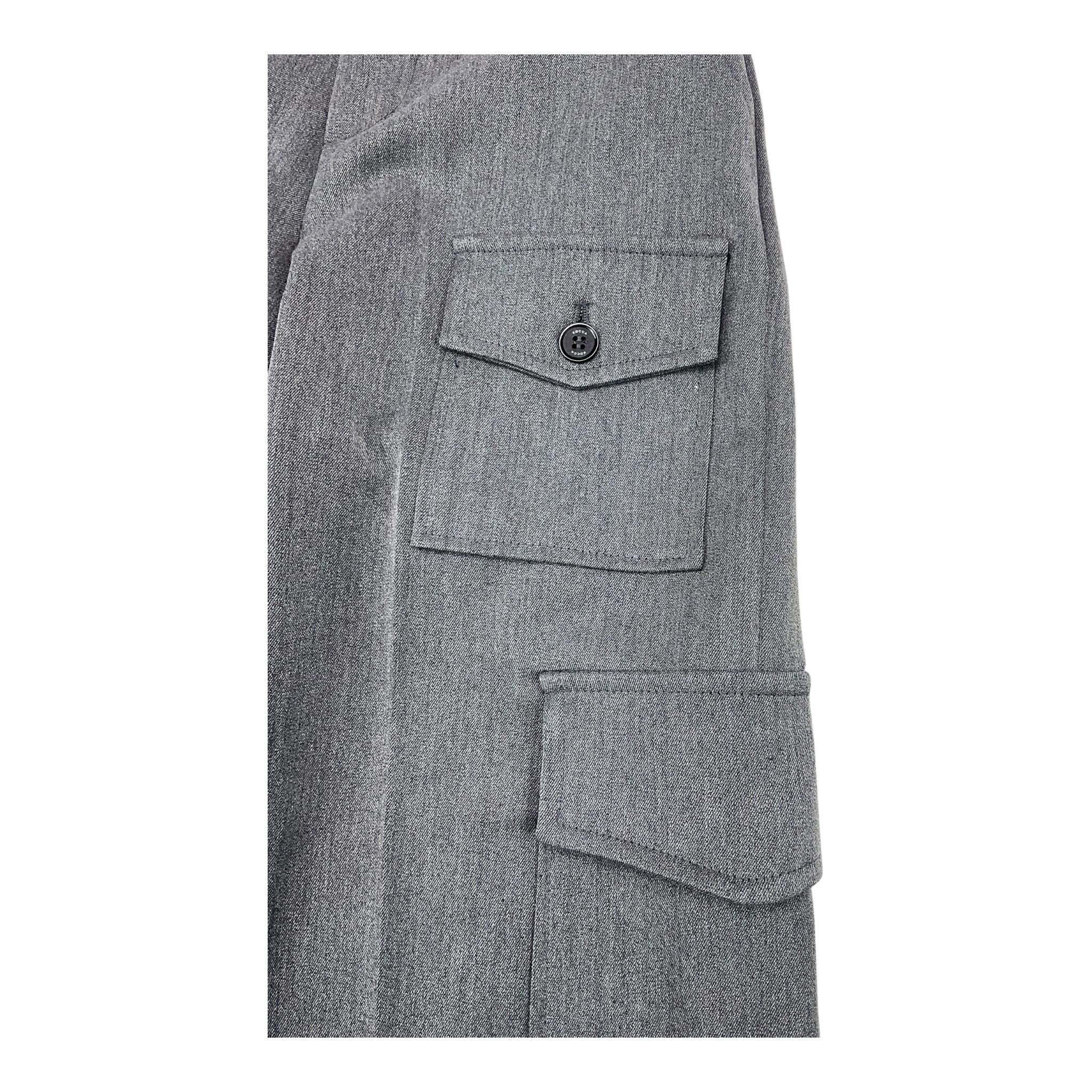Kocca pantalone modello a palazzo tinta unita Grigio per Bambina A24JPF3028 GRIGIO Kocca