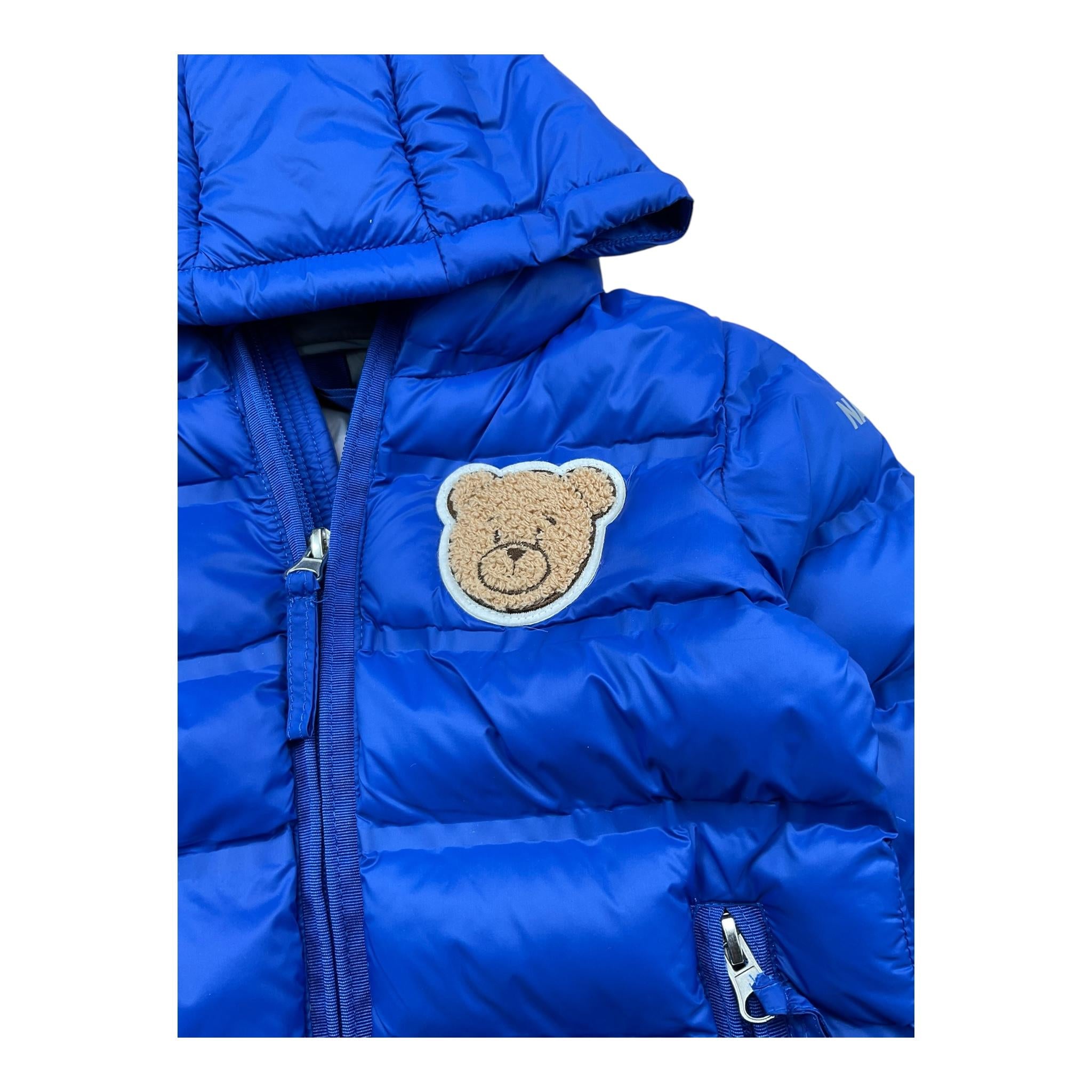 NANAN giubbino tinta unita con cappuccio Blu per Neonato I2420312BL BLU NANAN