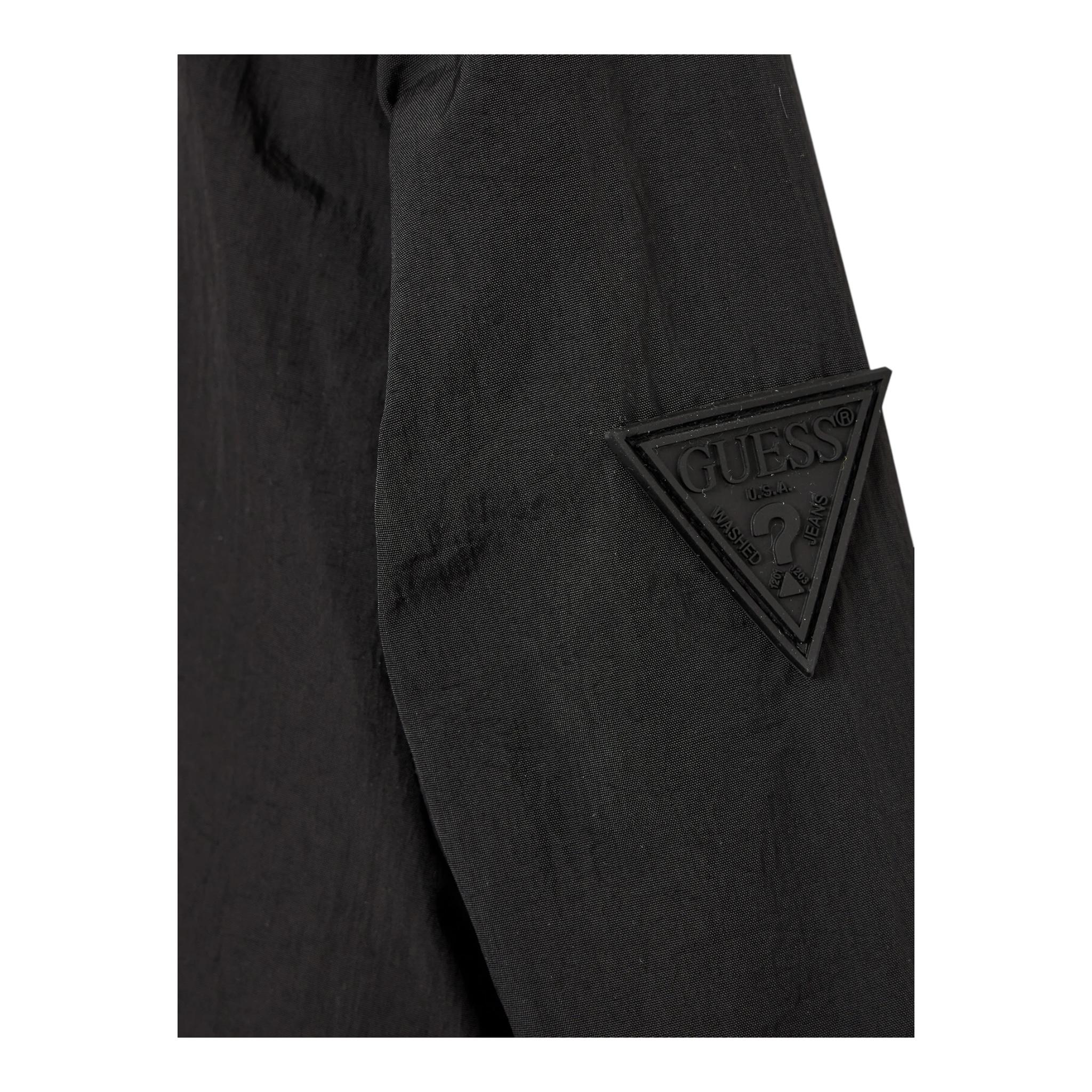 GUESS giubbino tinta unita con cappuccio Nero per Bambino L3YL02WF090 NERO GUESS