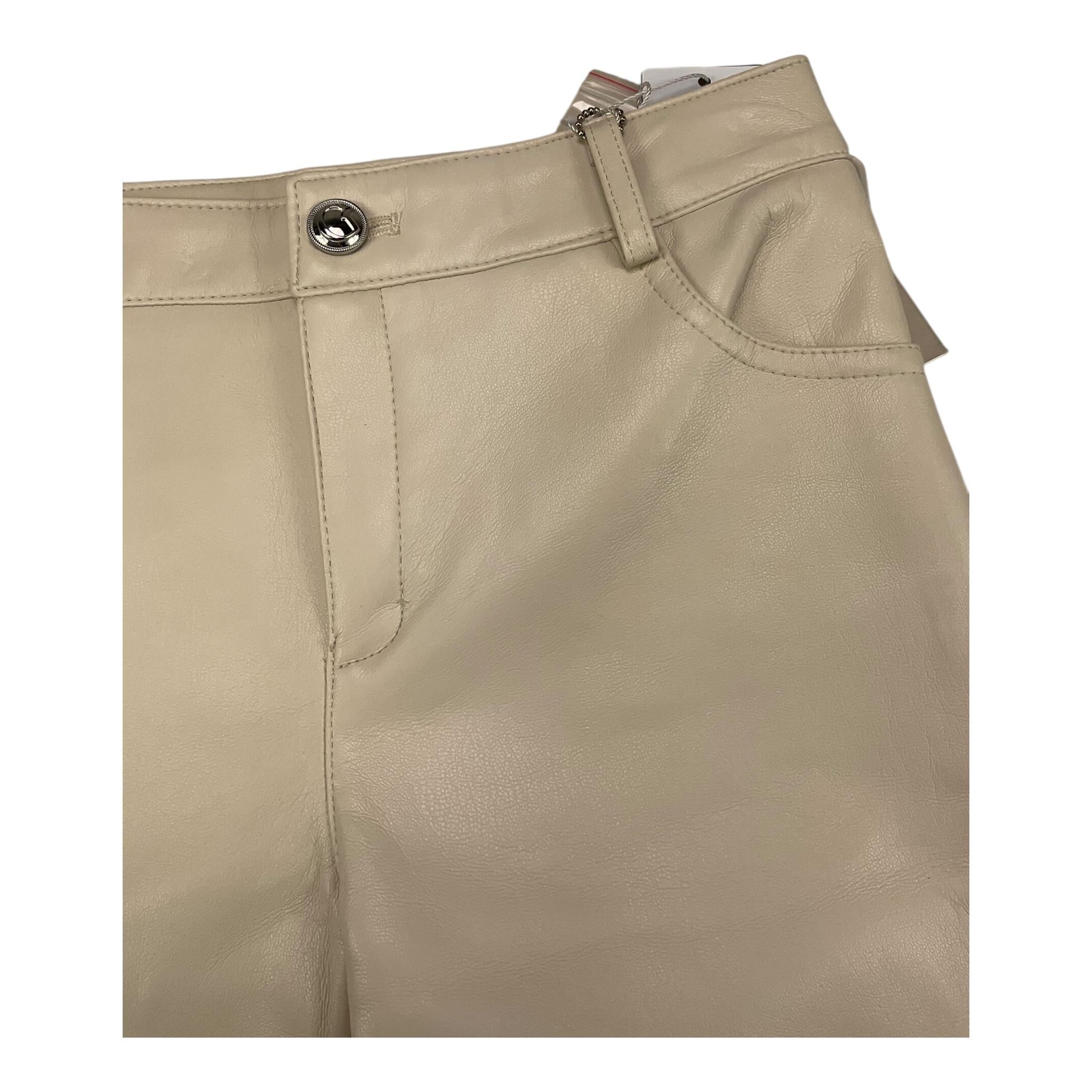 GUESS pantalone ecopelle tinta unita Beige per Bambina J3YB11WF8P0 BEIGE GUESS