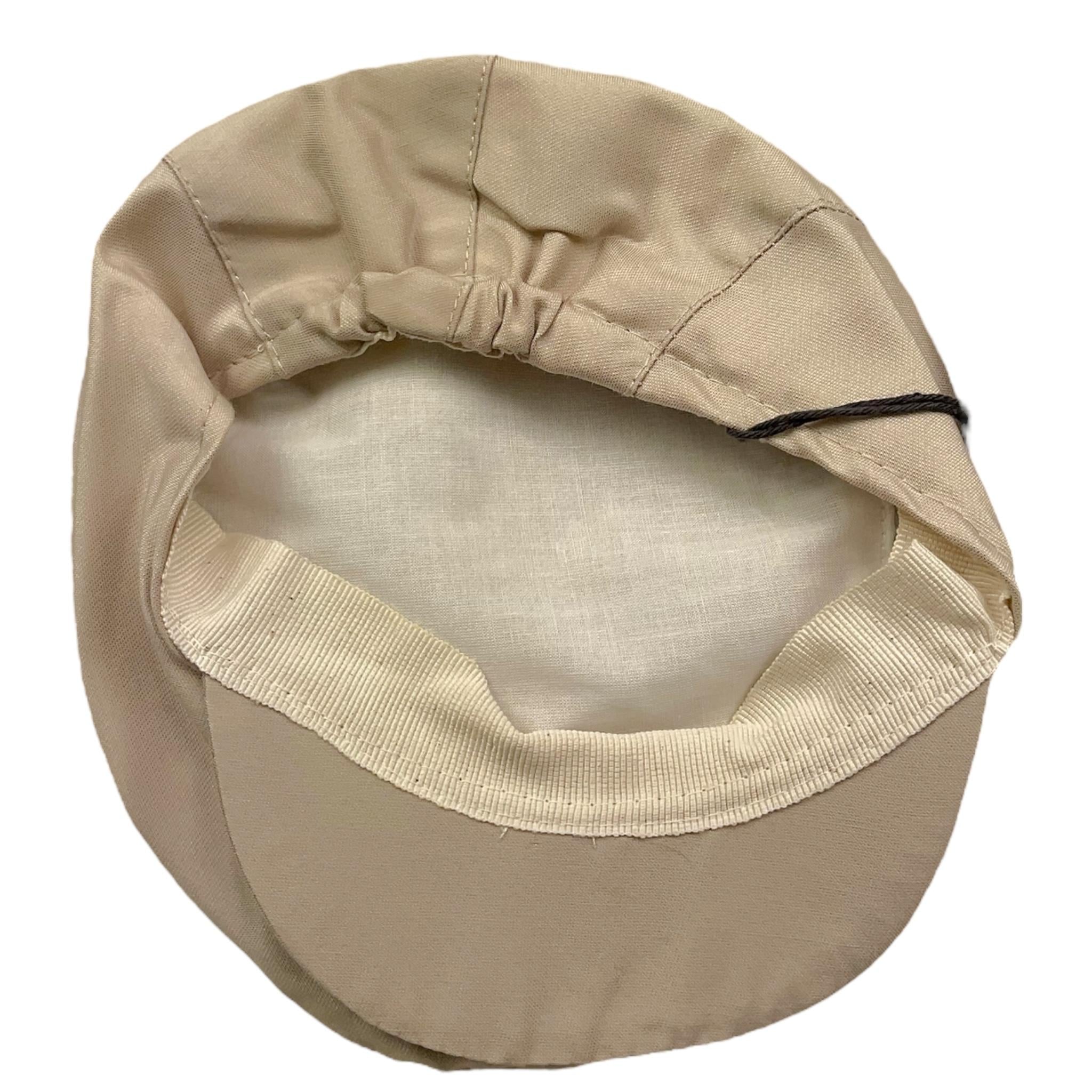 BABY A. cappello tinta unita modello coppola Beige per Neonato AP2436 BEIGE BABY A.