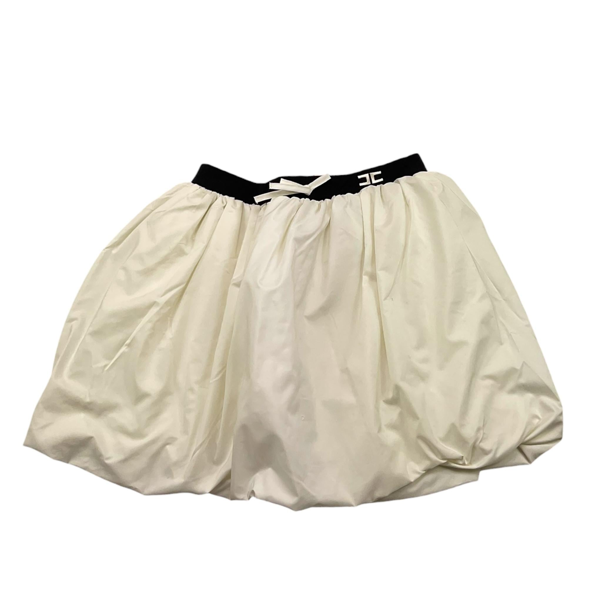 ELISABETTA FRANCHI gonna tinta unita a palloncino con elastico in vita Panna per Bambina EFGO163X PANNA ELISABETTA FRANCHI