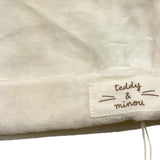 TEDDY E MINOU set cappello-babbucce tinta unita Bianco per Neonato I24AC001M0137 BIANCO TEDDY E MINOU